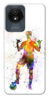 Чехол на Vivo Y02 Football Player v3 фото 1 из 1