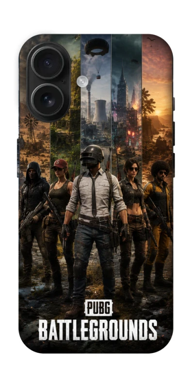 Чехол на Apple iPhone 16 PUBG фото 1 из 1