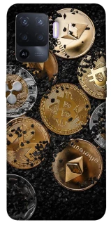 Чехол на Oppo A94 Many coins v2 фото 1 из 1