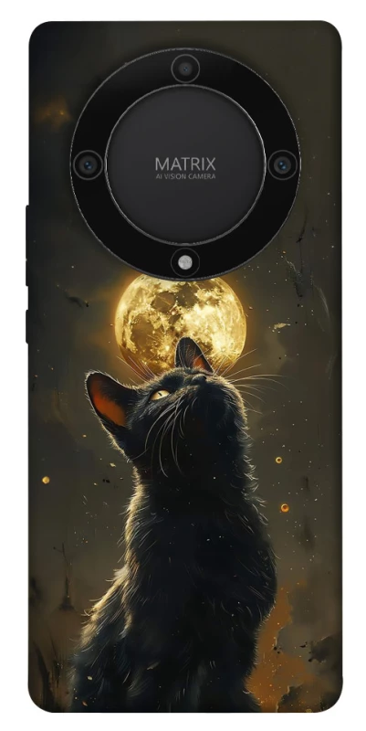 Чохол на Huawei Magic5 Lite Кіт під місяцем v2 фото 1 з 1
