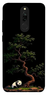 Чохол на Xiaomi Redmi 8 Panda and tree фото 1 з 1