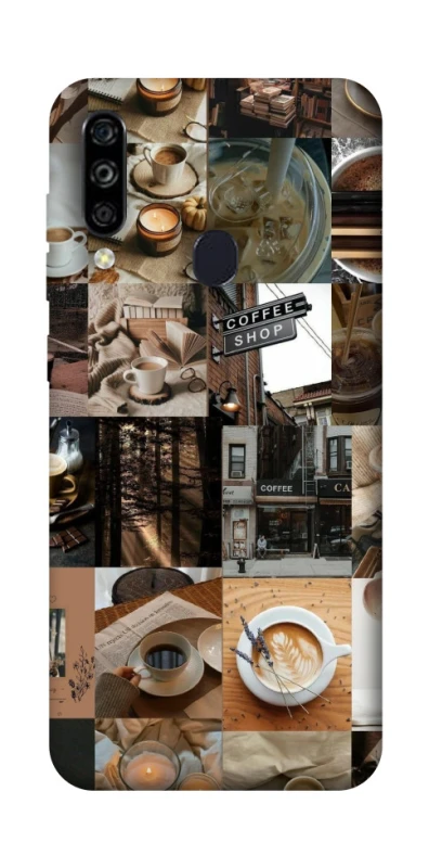 Чохол на ZTE Blade A7 (2020) Coffee collage ver.3 фото 1 з 1