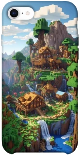 Чохол на Apple iPhone SE (2020) Minecraft universe фото 1 з 1