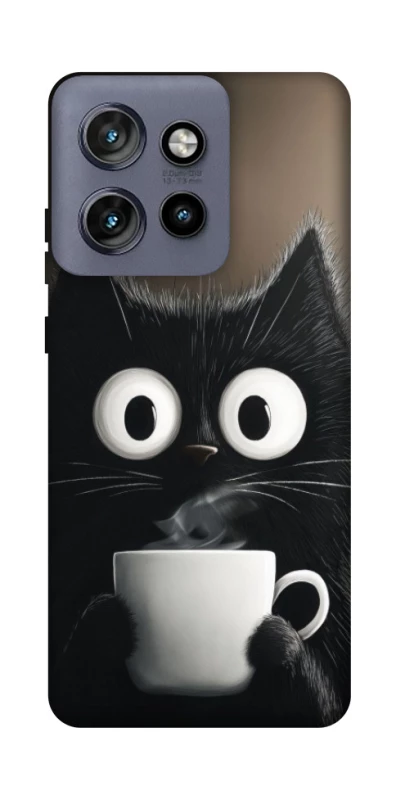 Чехол на Motorola Edge 50 Neo morning cat фото 1 из 1