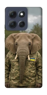 Чохол на Motorola Moto G86 Power Слон захисник фото 1 з 1