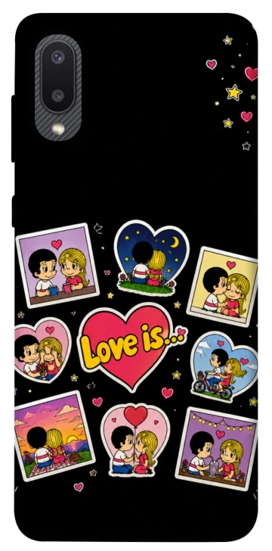 Чехол на Samsung Galaxy A02 Love is ver.2 фото 1 из 1