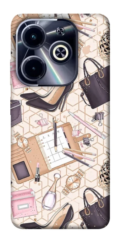 Чохол на Infinix Hot 40i Fashion collage ver.9 фото 1 з 1