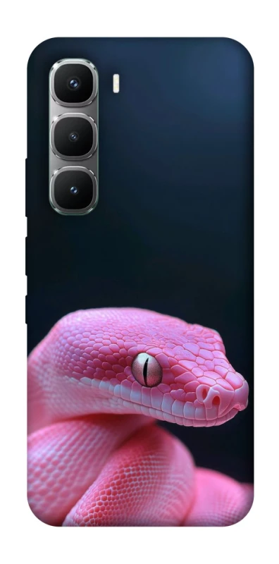 Чехол на Infinix Hot 60 Pro Розовая Змея фото 1 из 1