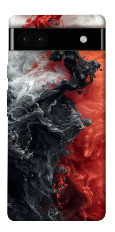 Чохол на Google Pixel 6a Black and Red фото 1 з 1