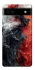 Чохол на Google Pixel 6a Black and Red фото 1 з 1