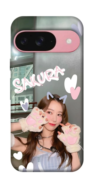 Чохол на Google Pixel 9 Sakura - LE SSERAFIM фото 1 з 1