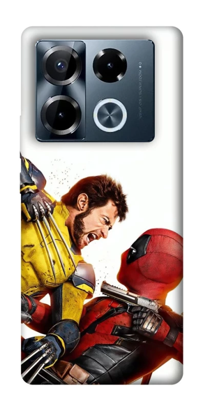 Чехол на Infinix Note 40 Pro 4G Deadpool and Wolverine фото 1 из 1