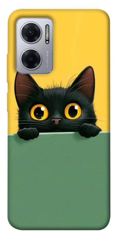 Чохол на Xiaomi Redmi Note 11E Black cat v2 фото 1 з 1