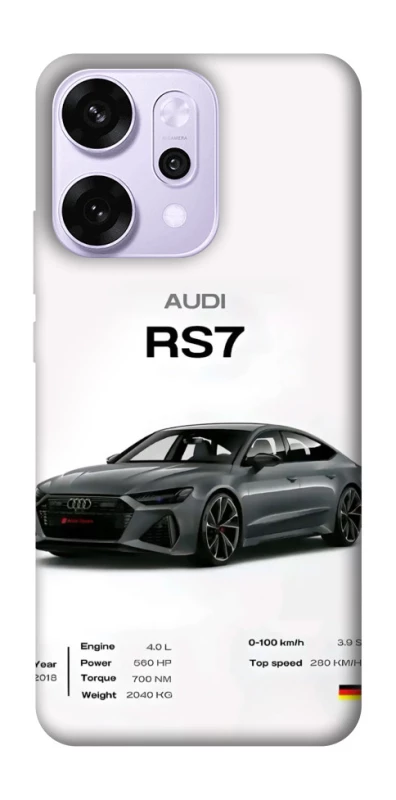 Чехол на Oppo Reno 14 Pro Audi RS7 фото 1 из 1