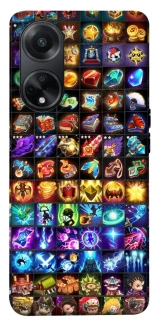 Чехол на Oppo A58 4G Abilities menu ver.2 фото 1 из 1