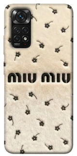 Чохол на Xiaomi Redmi Note 11 (Global) / Note 11S Miu Miu фото 1 з 1