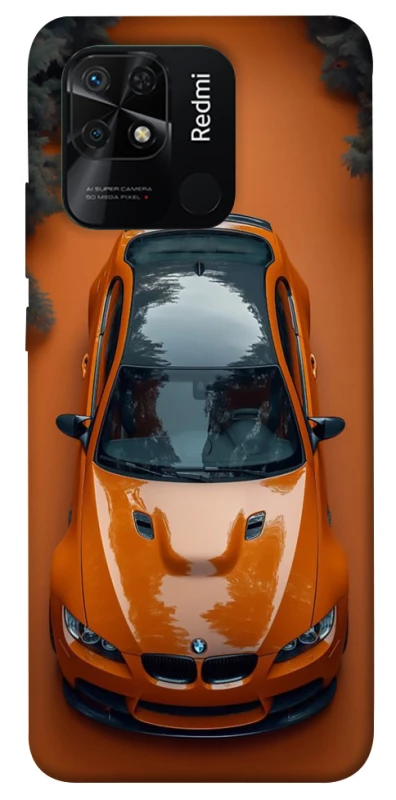 Чехол на Xiaomi Redmi 10C BMW orange фото 1 из 1