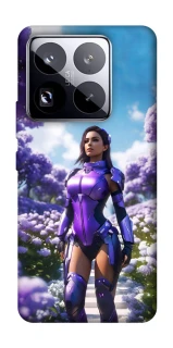 Чехол на Xiaomi 15 Pro Cyber space girl ver.4 фото 1 из 1