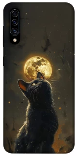 Чехол на Samsung Galaxy A50 (A505F) / A50s / A30s Кот под луной v2 фото 1 из 1