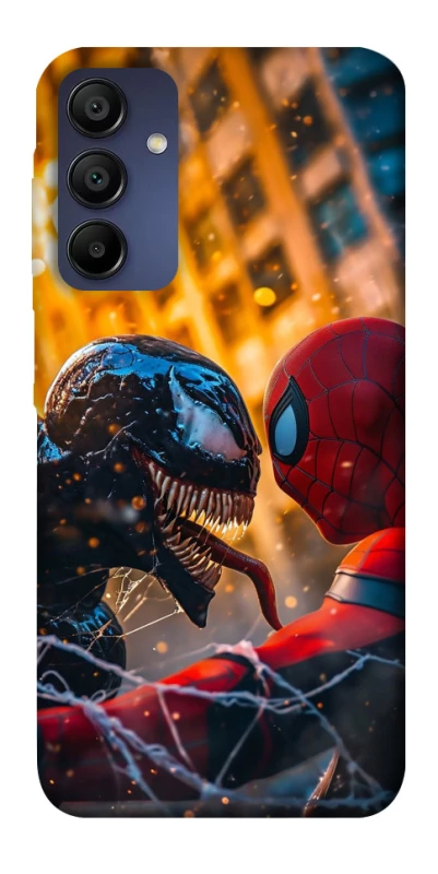 Чехол на Samsung Galaxy A15 4G/5G Venom vs Spiderman фото 1 из 1