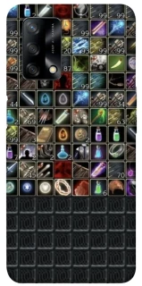Чехол на Oppo A74 4G Inventory menu ver.2 фото 1 из 1