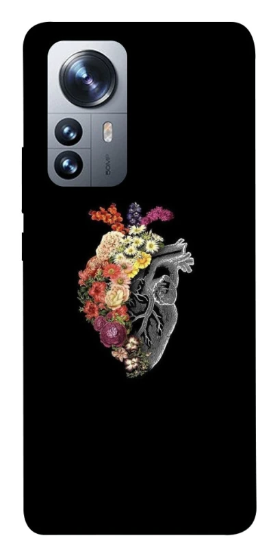 Чохол на Xiaomi 12 / 12X Heart with flowers фото 1 з 1
