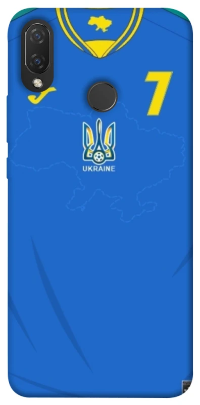 Чехол на Huawei P Smart+ (nova 3i) UA-Football ver.4 фото 1 из 1