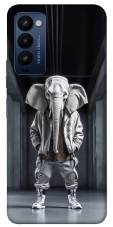 Чехол на TECNO Camon 18 Слон v2 фото 1 из 1