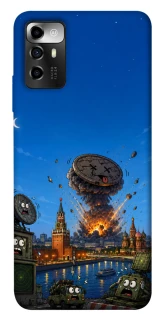 Чехол на ZTE Blade A72 Moscow never sleeps ver.8 фото 1 из 1