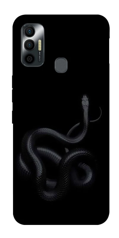 Чохол на TECNO Spark 7 Black snake фото 1 з 1