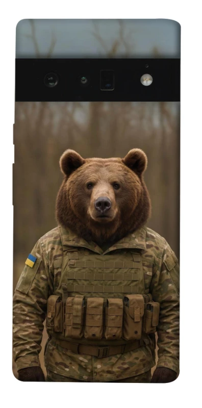 Чохол на Google Pixel 6 Pro Ведмідь захисник фото 1 з 1