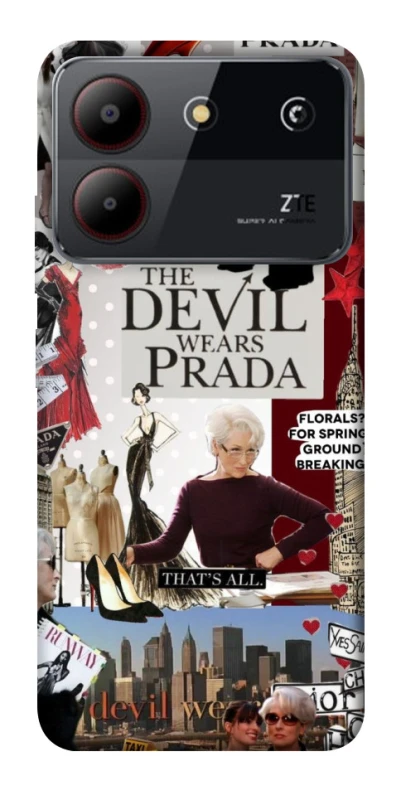 Чохол на ZTE Blade A54 4G Fashion collage ver.15 фото 1 з 1