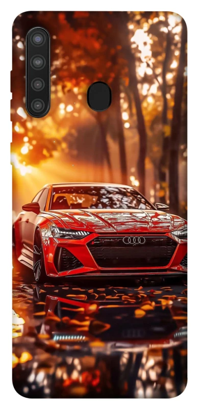 Чохол на Samsung Galaxy A21 Audi at sunset фото 1 з 1