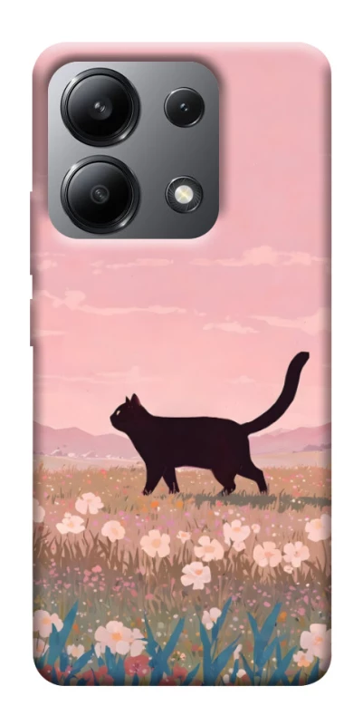 Чохол на Xiaomi Redmi Note 13 4G cat on a field фото 1 з 1
