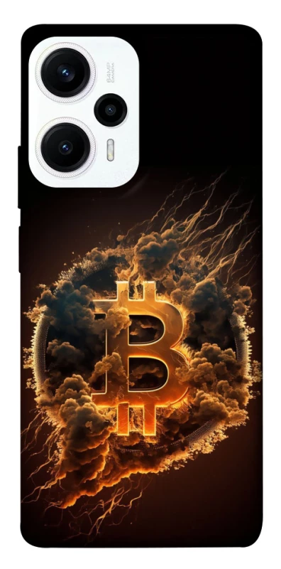 Чохол на Xiaomi Poco F5 / Note 12 Turbo Smoky Bitcoin фото 1 з 1