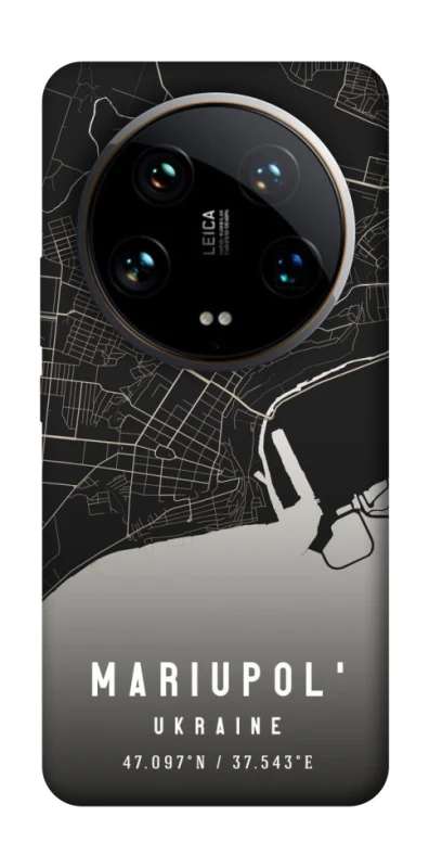 Чохол на Xiaomi 14 Ultra Mariupol map фото 1 з 1