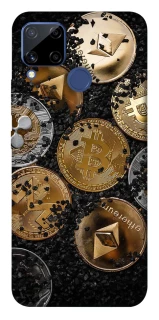 Чехол на Realme C15 Many coins v2 фото 1 из 1