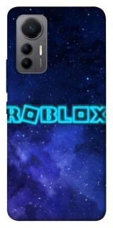 Чохол на Xiaomi 12 Lite Roblox Space Logo Blue фото 1 з 1