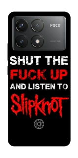 Чехол на Xiaomi Poco F6 Pro Slipknot vibes фото 1 Чехол на Xiaomi Poco F6 Pro Slipknot vibes фото 1 из 1