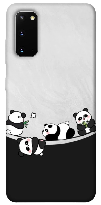 Чохол на Samsung Galaxy S20 Four pandas фото 1 з 1