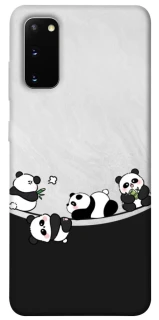 Чохол на Samsung Galaxy S20 Four pandas фото 1 з 1