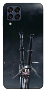 Чехол на Samsung Galaxy M33 5G Мечи Ведьмака фото 1 из 1