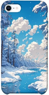 Чехол на Apple iPhone SE (2020) Winter art фото 1 из 1