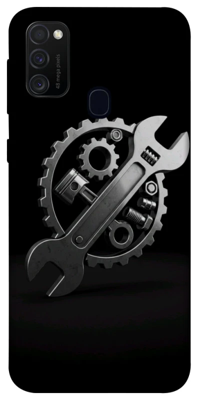 Чохол на Samsung Galaxy M21 Mechanic v2 фото 1 з 1