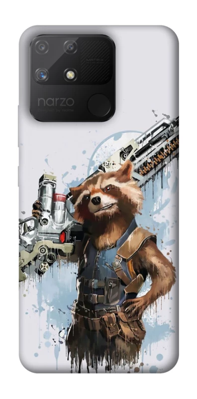 Чохол на Realme Narzo 50A Rocket Raccoon фото 1 з 1