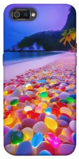 Чехол на Realme C2 Светящиеся камни на берегу фото 1 из 1