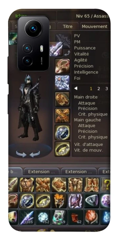 Чохол на Xiaomi Redmi Note 12S Character Menu ver.1 фото 1 з 1