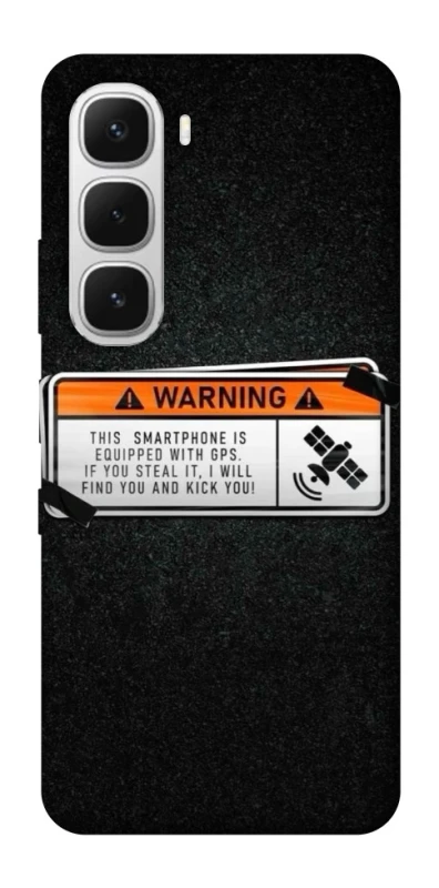 Чохол на Infinix Hot 60i Warning фото 1 з 1