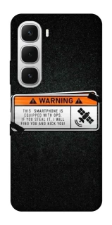 Чохол на Infinix Hot 60i Warning фото 1 з 1