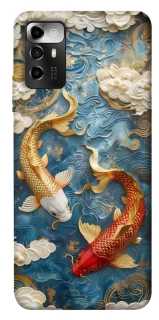 Чехол на ZTE Blade A72 Koi carp фото 1 из 1
